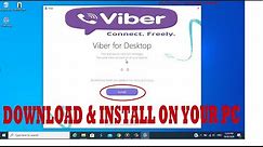 How to Download and Install Viber on PC | Windows/Mac (2020)
