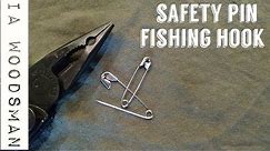 Safety Pin Fishing Hook