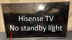 Hisense TV won’t turn on
