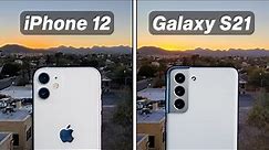 Galaxy S21 vs iPhone 12: In-Depth Camera Comparison!