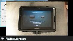 PlaybookUsers.com - Installing Android Apps on Your Blackberry Playbook (demonstration)