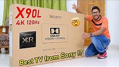 Best TV to Buy in Sale..? Sony X90L 4K 120Hz Google TV Unboxing🤯