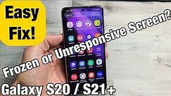 Galaxy S21 / S21+ : Frozen or Unresponsive Screen? Easy Fix!