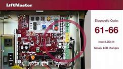 Error Code 61-66: Troubleshooting Entrapment Protection Device | LiftMaster
