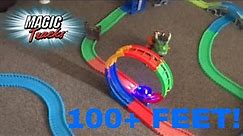 Huge 110+ Feet Of Magic Tracks/Glow Tracks - Looping - Lifts - Bridges - Tunnels - WeArePotters Tv