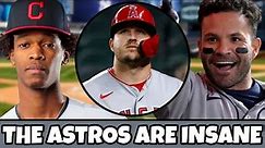 The Houston Astros MADE HISTORY! Mike Trout Has WORST Series Ever? Guardians (MLB Recap)