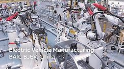 ABB Robots work at BAIC, China