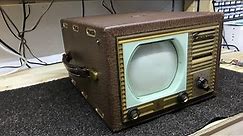 1949 Emerson 7” Model 600 TV Restore Pt 3