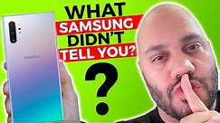 Samsung Galaxy Note 10 Problems? What Samsung DIDN'T Tell You!
