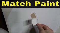 How To Match Paint Color PERFECTLY-Easiest Way