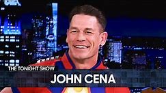 John Cena's "You Can't See Me" Sign Started as a Dare | The Tonight Show Starring Jimmy Fallon