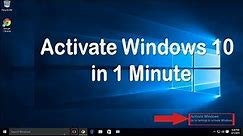 windows 10 activation text free product key | Dr Tech