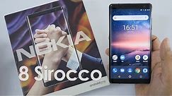 Nokia 8 Sirocco Unboxing & Overview - Nokia's Flagship