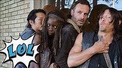 The walking dead cast funny moments that will make you spill your chocolate pudding! (Part 2)