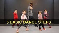 Dance Tutorial for 3 to 7 years Kids | 5 Basic Steps | Deepak Tulsyan | G M Dance