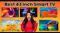 5 top 43 inch smart TVs With 4K Resolution and 3D Sound