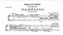 Mozart: Piano Sonata No. 15 in F major, K.533/494 [Gould]