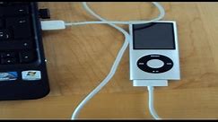 New iPod Nano - How to charge iPod Nano through computer