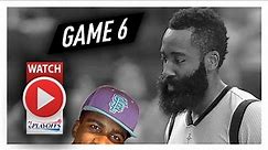 James Harden Game 6 PLAY BY PLAY Highlights vs Spurs 2017 Playoffs - 10 Pts, 7 Reb, 6 TO, 2-11 FGM!