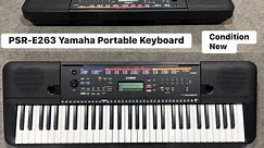 Yamaha PSR-E263 Yamaha portable keyboard 🎹 ( Wilson’s music instruments 03371476660 )