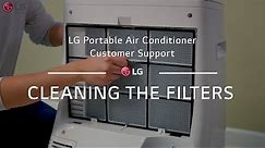 LG Portable AC - Cleaning the Filters