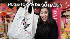 HUGE JAPAN DAISO HAUL!! shopping in harajuku!