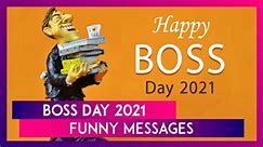 Boss Day 2021 Funny Messages: Hilarios Jokes And Memes to Have Some Fun On This Day