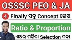 Ratio & Proportion All Types Of Questions || OSSSC PEO & JA || Math Class || By Sunil Sir