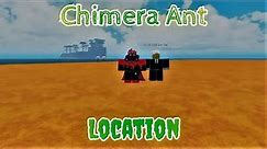 CHIMERA ANT LOCATION + RESET LOCATION| HUNTER X ATHENA