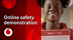 Vodafone’s Online Safety Demonstration | Digital Parenting Pro | Vodafone UK