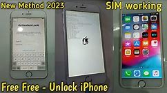 How to unlock iCloud On Apple iPhone 6 - Sim working - iPhone 6 iOS 12.5.7 iCloud Bypass Free 2023