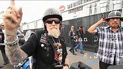 Danny Trejo with Bikers From Christ at Mt. Soledad small clip