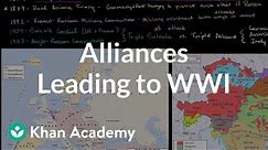 Alliances leading to World War I | The 20th century | World history | Khan Academy