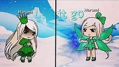 Let it go glmv {from Frozen} «Harumi's past from Parallel universe»