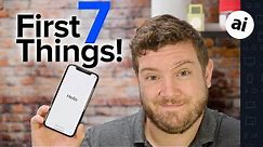 iPhone 11 & 11 Pro -- First 7 Things You Should Do!