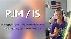 Porównanie polskiego języka migowego (PJM) z międzynarodowym migowym (IS)