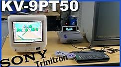 Sony KV-9PT50 Trinitron TV - Consumer CRT Pick-up & Testing 📺
