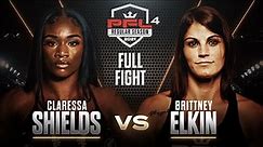 Claressa Shields vs Brittney Elkin | PFL 4, 2021 (HD FULL FIGHT)