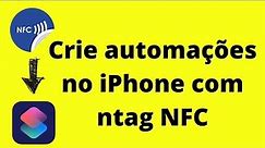 Como ativar automações no iPhone por NFC