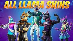 All Llama Skins in Fortnite! Every Llama Outfit - Fortnite Battle Royale