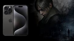 Resident Evil 4 Remake on IPhone 15 pro Max (Demo Version)