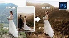 The ONLY Way to Steal Color Grading That Works 100%!!! - Photoshop Tutorial