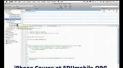 iPhone Programming - Hello World Lesson at EDUmobile.ORG