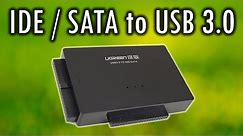 Ugreen IDE / SATA to USB 3.0 Converter Review and Demonstration