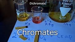 Making Chromates the EASY Way (And Experiments And Making Catalyst)