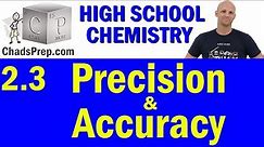 2.3 Precision and Accuracy | High School Chemistry