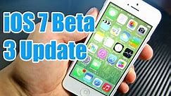 iOS 7 Beta 3 Released - How To Install & Update on iPhone 5/4S/4 iPad 4/3/2 & Mini & iPod 5G
