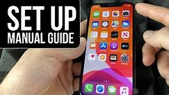 iPhone 11 Pro 64gb Set Up Manual Guide | Setting Up iPhone for the first time