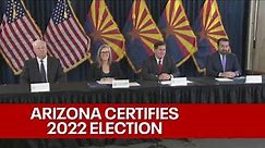 Arizona certifies midterm election results