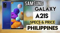 Samsung Galaxy A21s - Looks, Spec's, Features and Price | PHILIPPINES